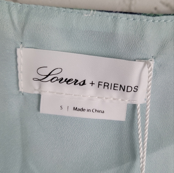 LOVERS + FRIENDS | Haven tye-dye pattern true wrap dress - Picture 3 of 9